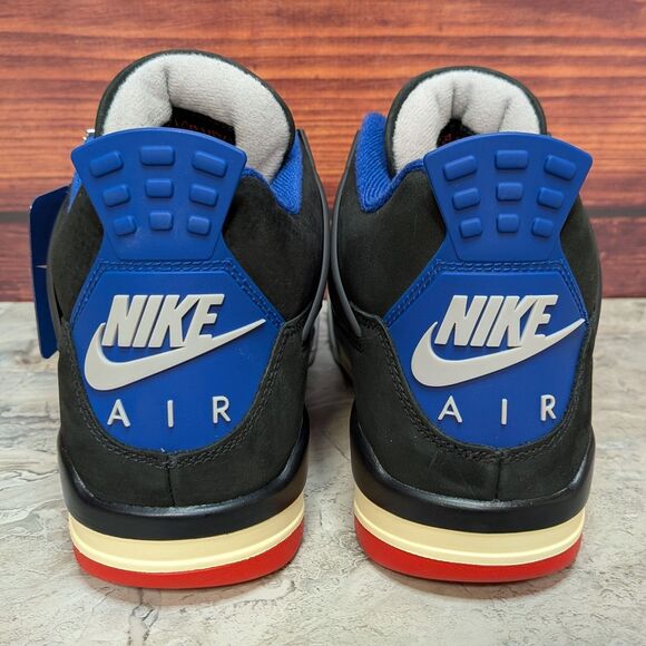 Nike Air Jordan 4 Retro Rare Air Men\'s 10 Black Red Blue FV5029-003 B-grade main image 4